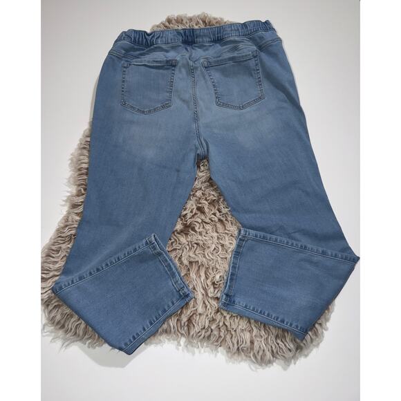 Torrid women’s pull up drawstring light blue jeans - Picture 16 of 16